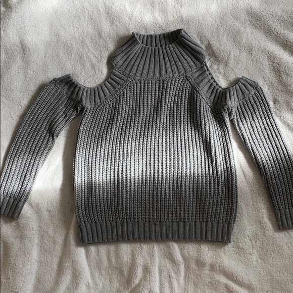 Tea n Cup Sweaters - Tea & Cup open shoulder sweater in small